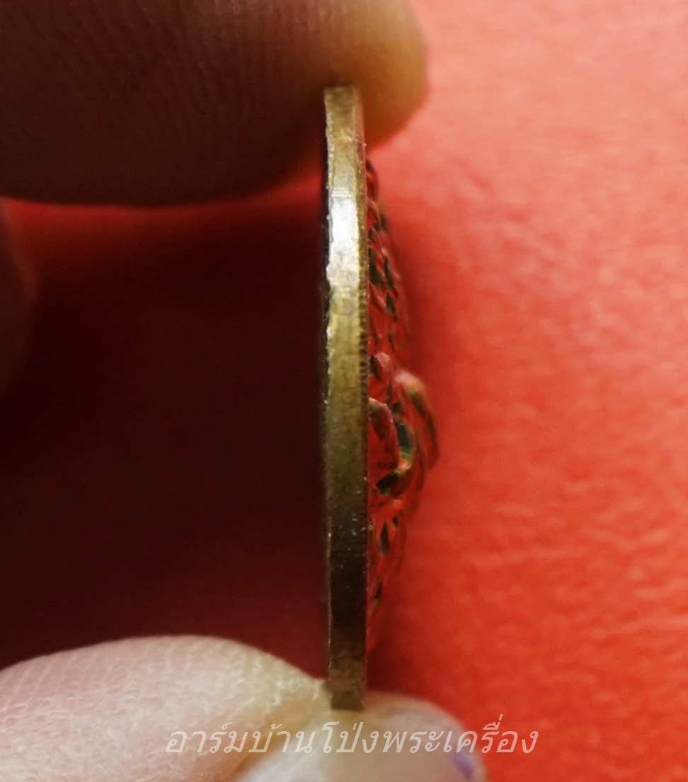 หลวงพ่อหวล วัดชาวเหนือ เสือคาบดาบ(กันชง) ปี๒๕๔๙ พิมพ์เล็ก กะไหล่นาค(องค์ที่2)