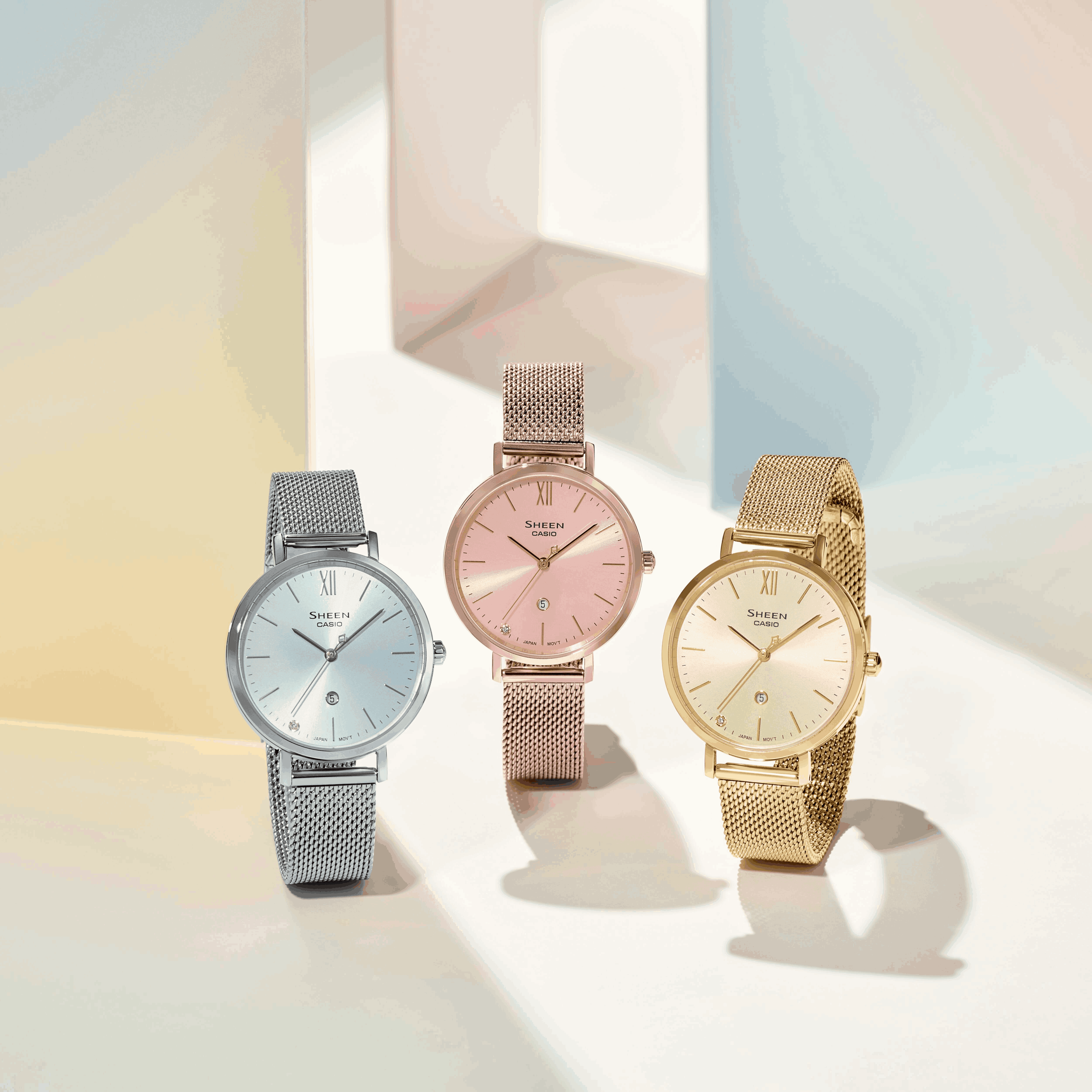 SHE-4539GM-9AU l CASIO SHEEN