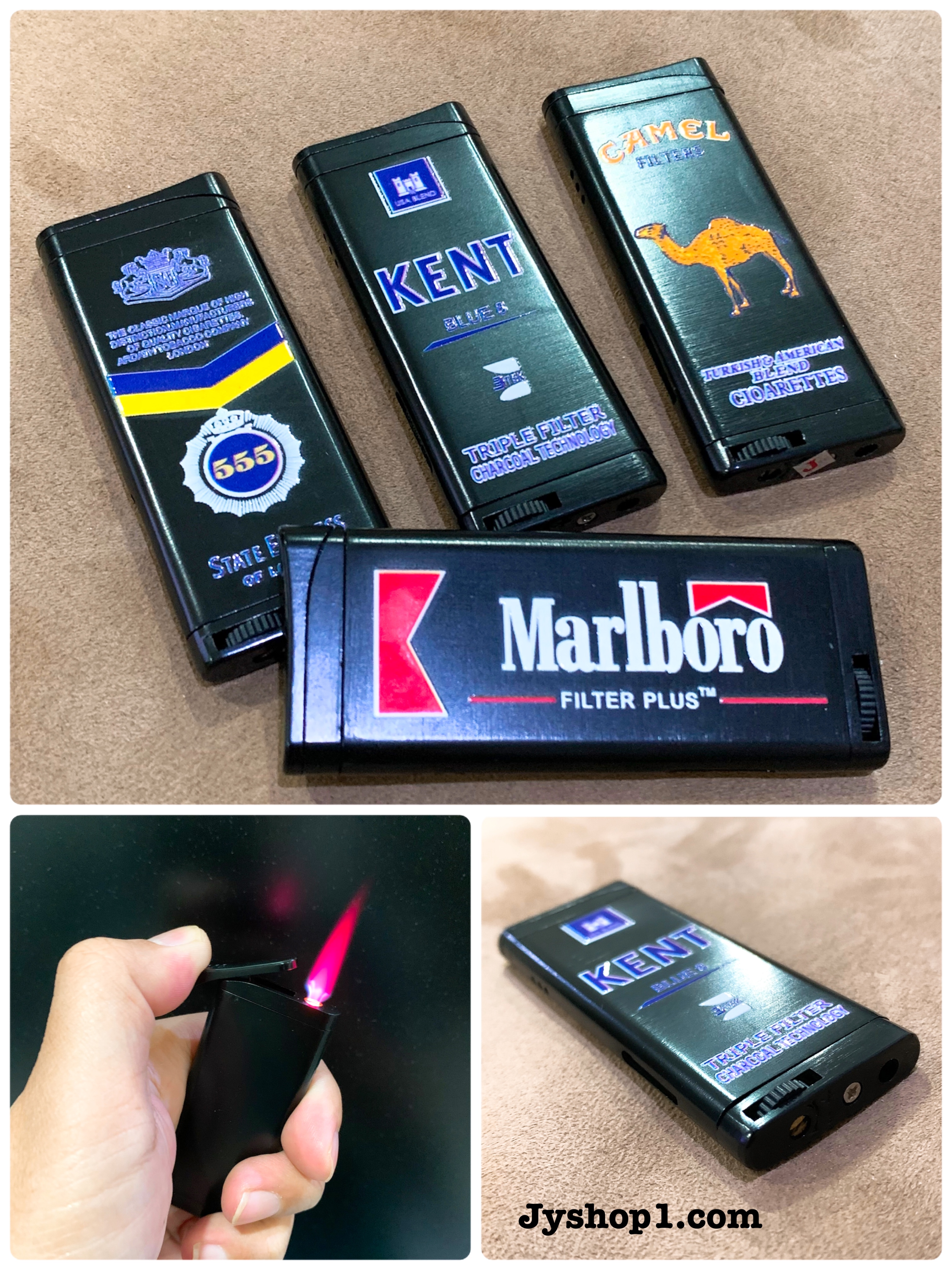 ไฟแช็ค ไฟฟู่ ทรงแบน ปรับตูด MB พร้อมส่ง ราคาถูก