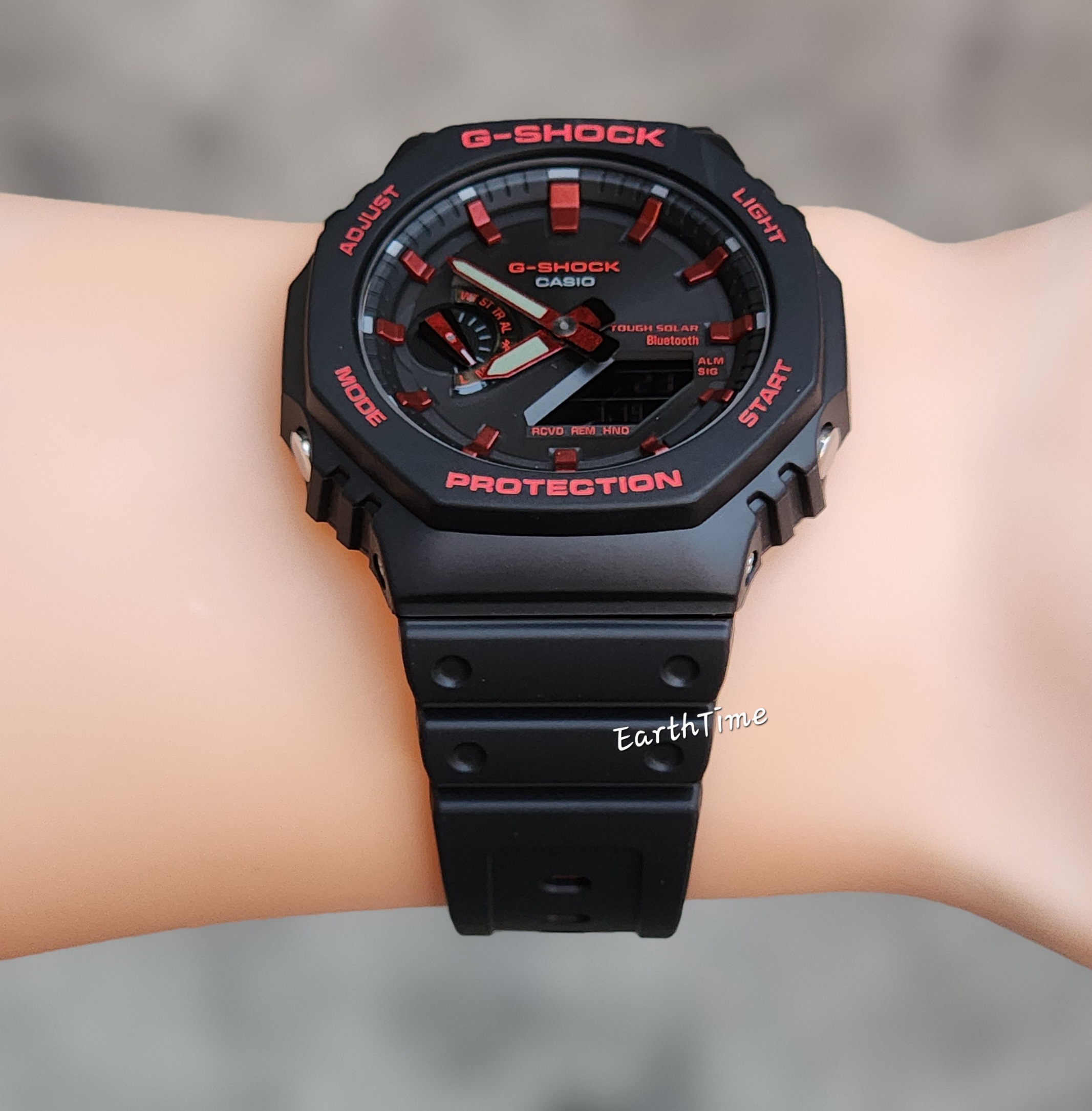 GA-B2100BNR-1A l Ignite Red Series l G-SHOCK