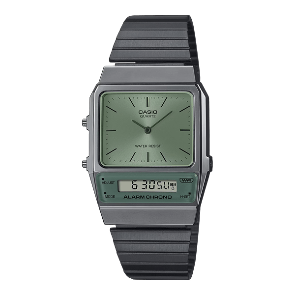 AQ-800ECGG-3A l CASIO l DATA BANK DIGITAL