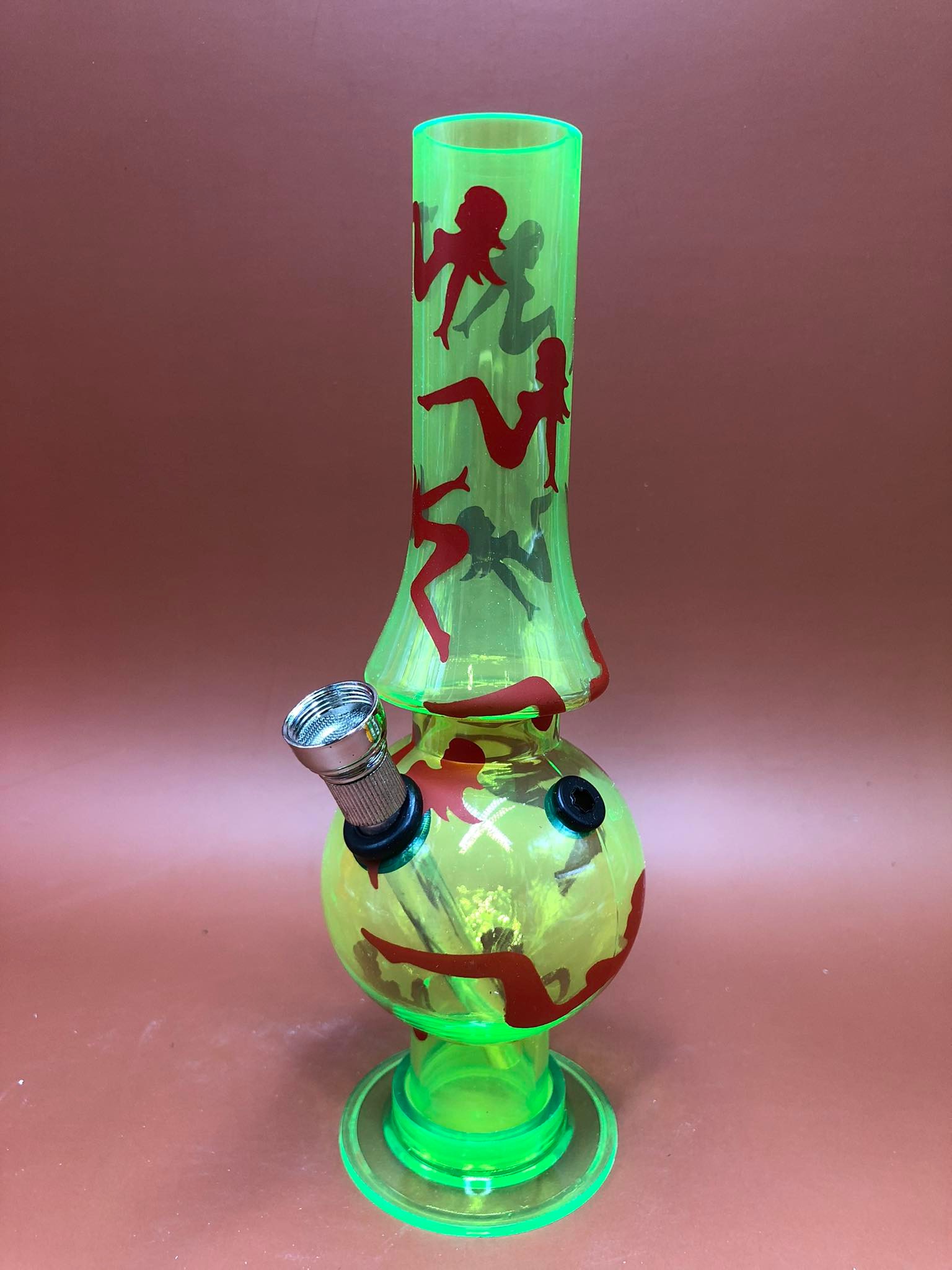 Acrylic Bong (20cm.)(8)