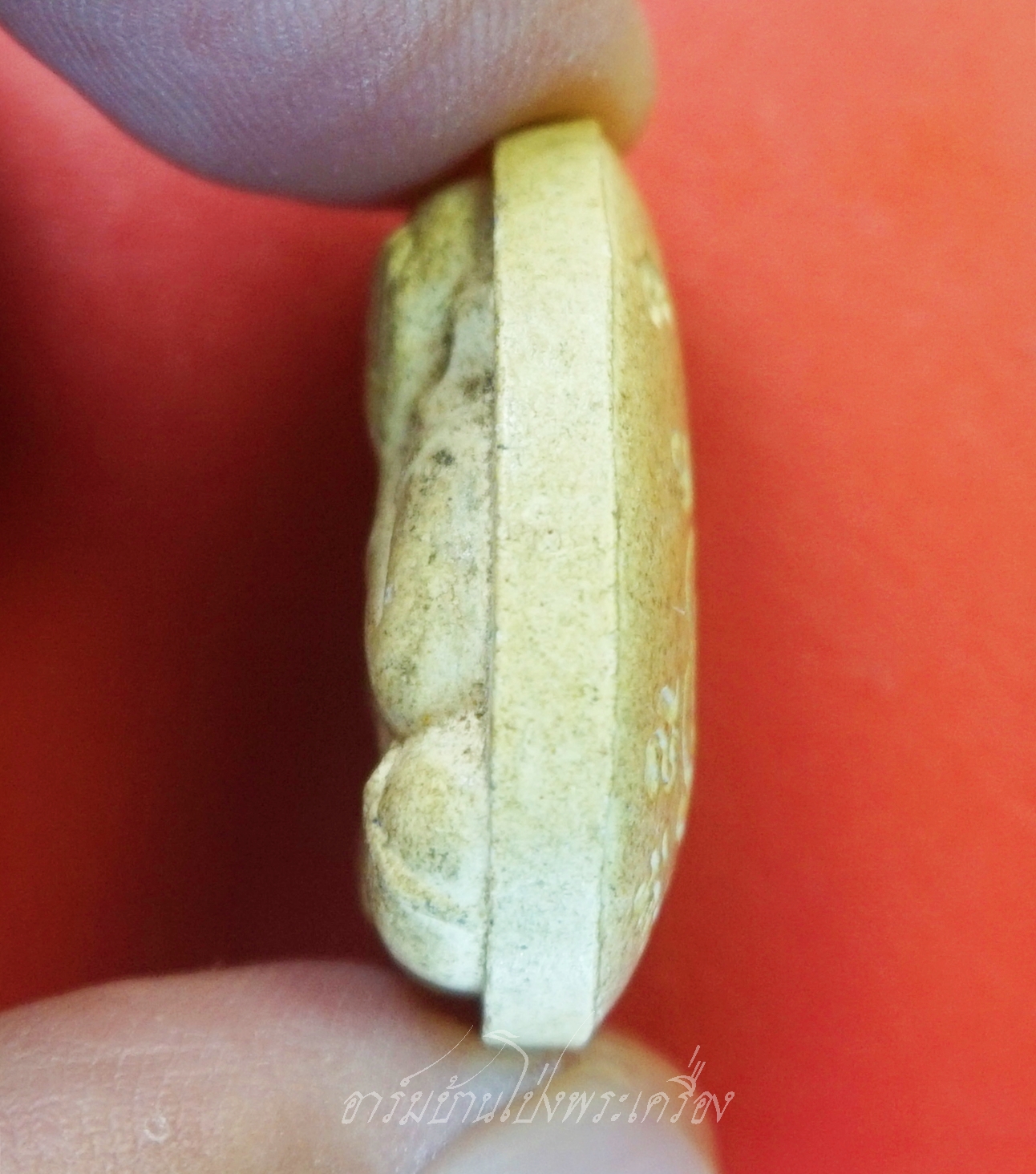 พระปิดตา เนื้อผง วัดถ้ำเขาชะอางค์ จ.กาญจนบุรี(องค์ที่3)