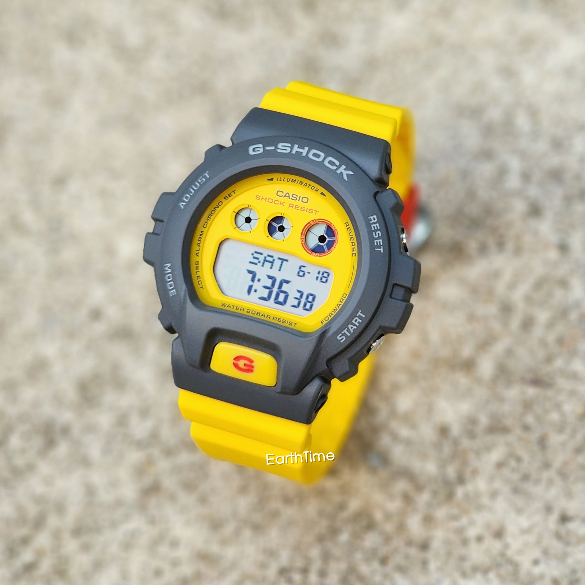 GMD-S6900Y-9 l Classic Yellow G-Shock Series l G-SHOCK S Series