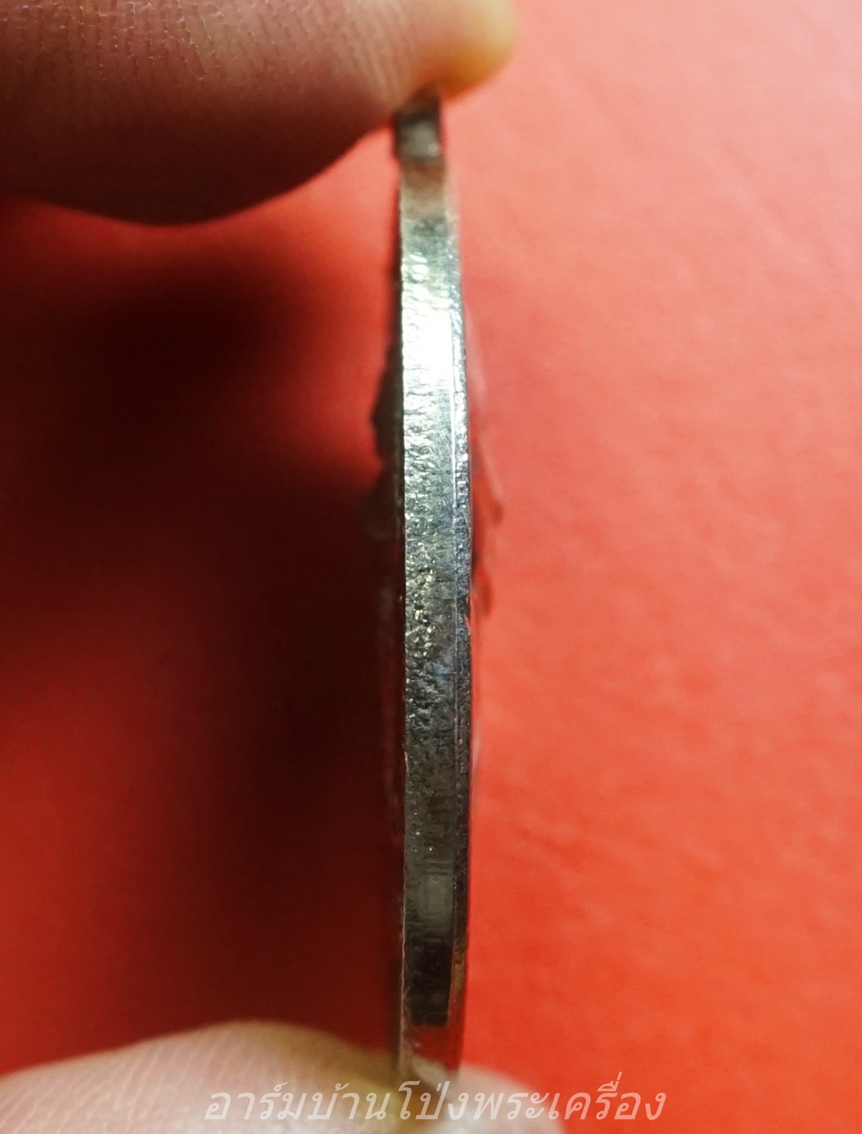 หลวงพ่อปาน วัดบางนมโค ออกวัดศาลพันท้ายนรสิงห์ หลังท้าวเวสสุวรรณ ปี๒๕๕๖ เนื้อกะไหล่เงิน(องค์ที่1)