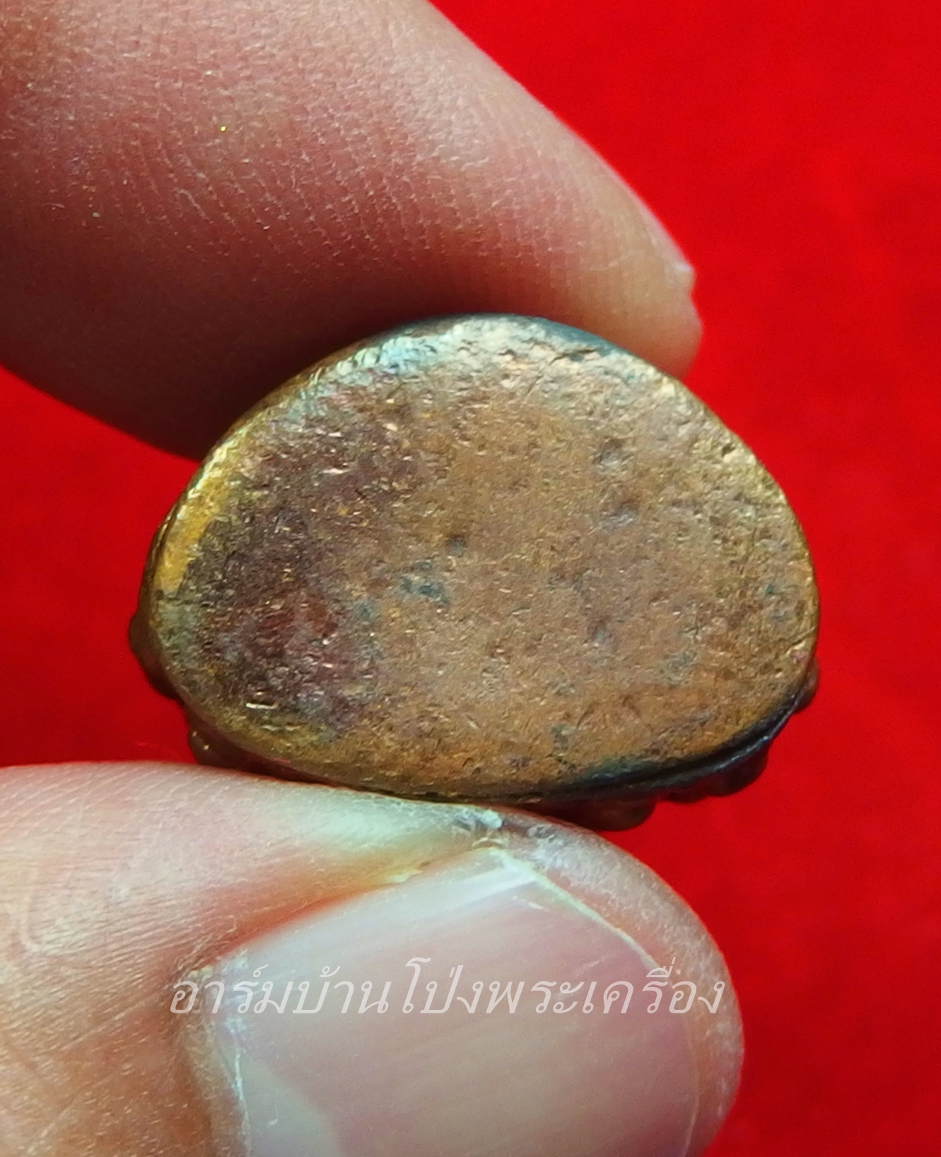 หลวงพ่อสง่า วัดบ้านหม้อ เนื้อทองแดง รูปหล่อ รุ่นชนะใจ อายุ๘๖ปี หมายเลข๓๓ พร้อมกล่องเดิม(องค์ที่2)