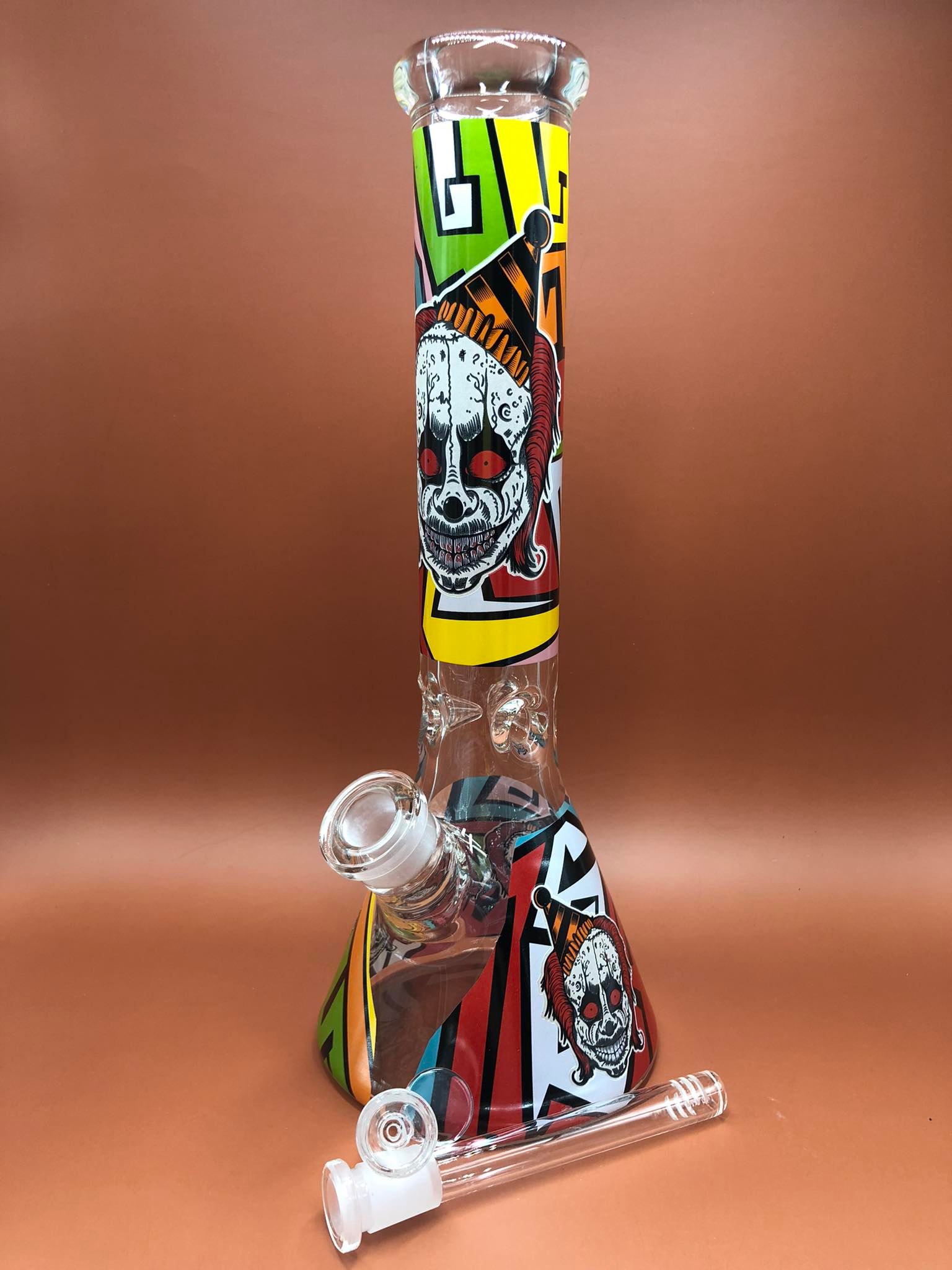 Joker Glass Bong (7mm.) (II)