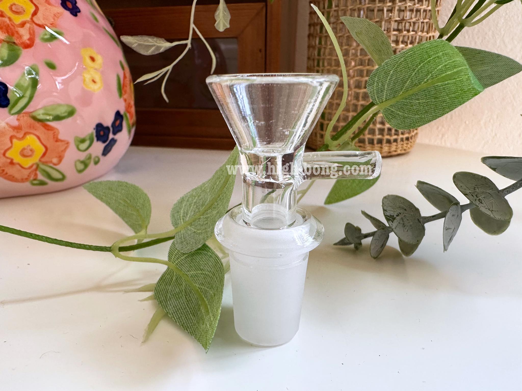 คัพแก้ว V ยกด้ามจับกันความร้อน (14.5mm.)