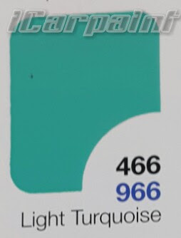 สีNKY เขียว Light Turquoise