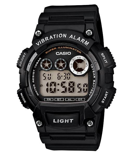 CASIO สายเรซิ่น รุ่น W-735H-1A