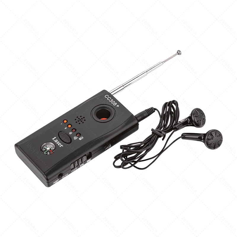 เครื่องตรวจจับกล้องแอบถ่าย + เครื่องดักฟัง รุ่น CC308