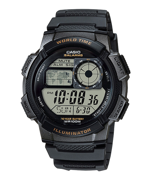 CASIO สายเรซิ่น รุ่น AE-1000W-1A