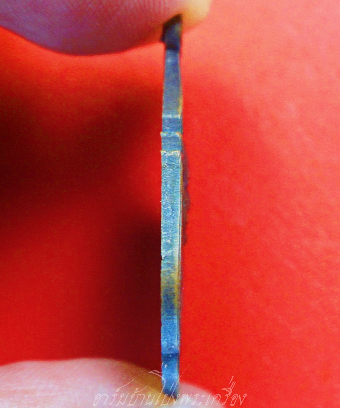 หลวงพ่อเจิม วัดพุทธบูชา จ.กาญจนบุรี ปี๒๕๒๙ งานปิดทองฝังลูกนิมิตร เนื้อทองแดง(องค์ที่1)