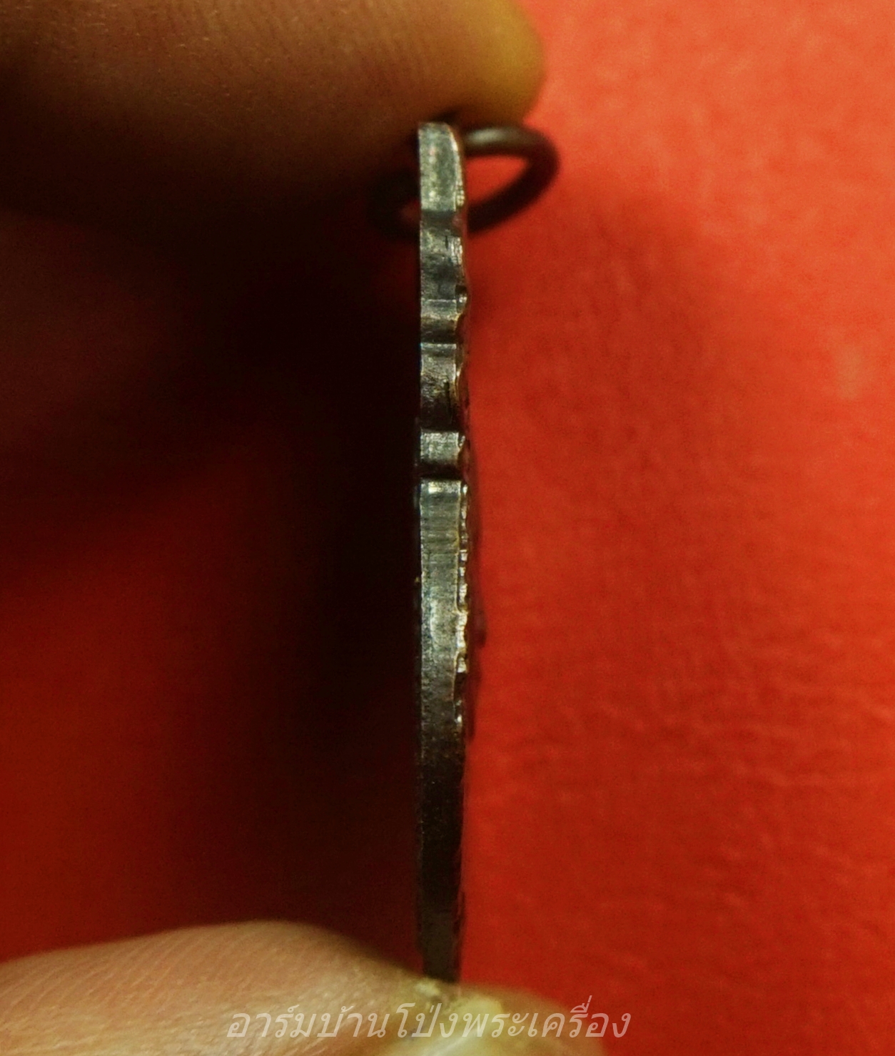 หลวงพ่อเงิน วัดดอนยายหอม ๑๒๓ปี ชาตกาล พ.ศ.๒๕๕๖ เนื้อทองแดงรมดำ(องค์ที่1)