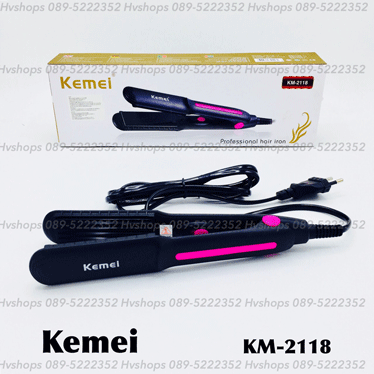 เครื่องหนีบผมตรง KEMEI KM-2118