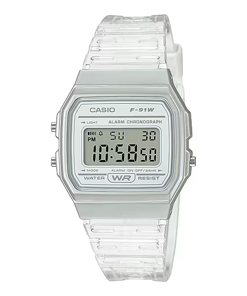 F-91WS-7 l CASIO สายเรซิ่น