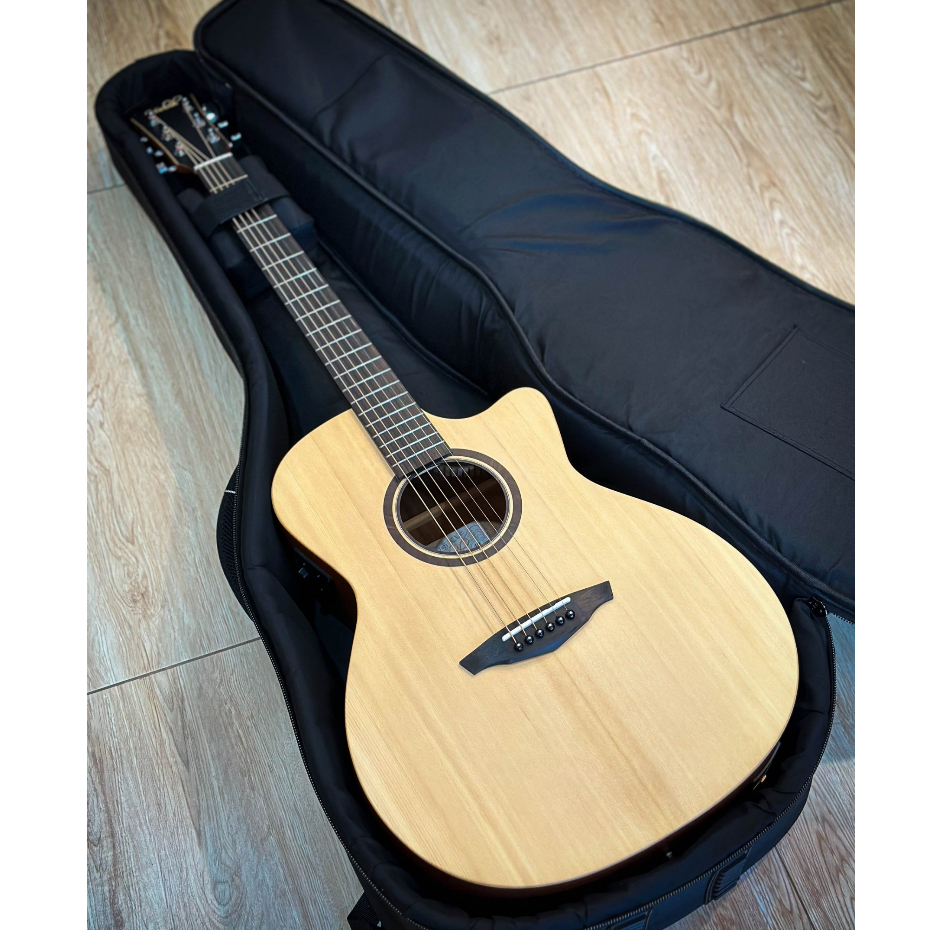 ซอฟท์เคสโปร่ง Jinchuan JC สีดำ มีล็อคหน้า B-1819 กระเป๋ากีตาร์โปร่ง ขนาด 41 นิ้ว บุฟองน้ำหนามาก มีรองคออย่างดี