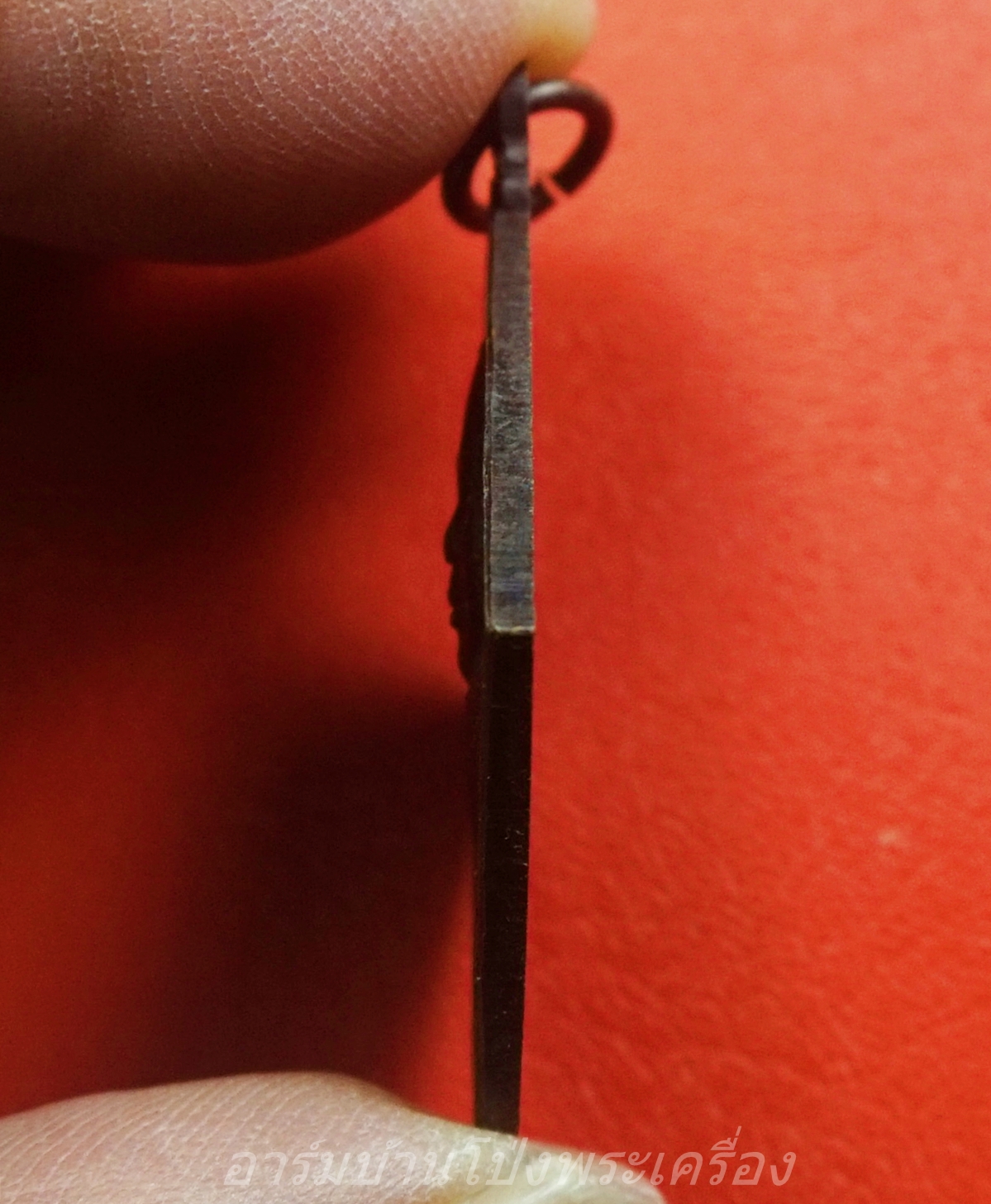 พระอธิการแกะ วัดเลาเต่า เนื้อทองแดง(องค์ที่2)