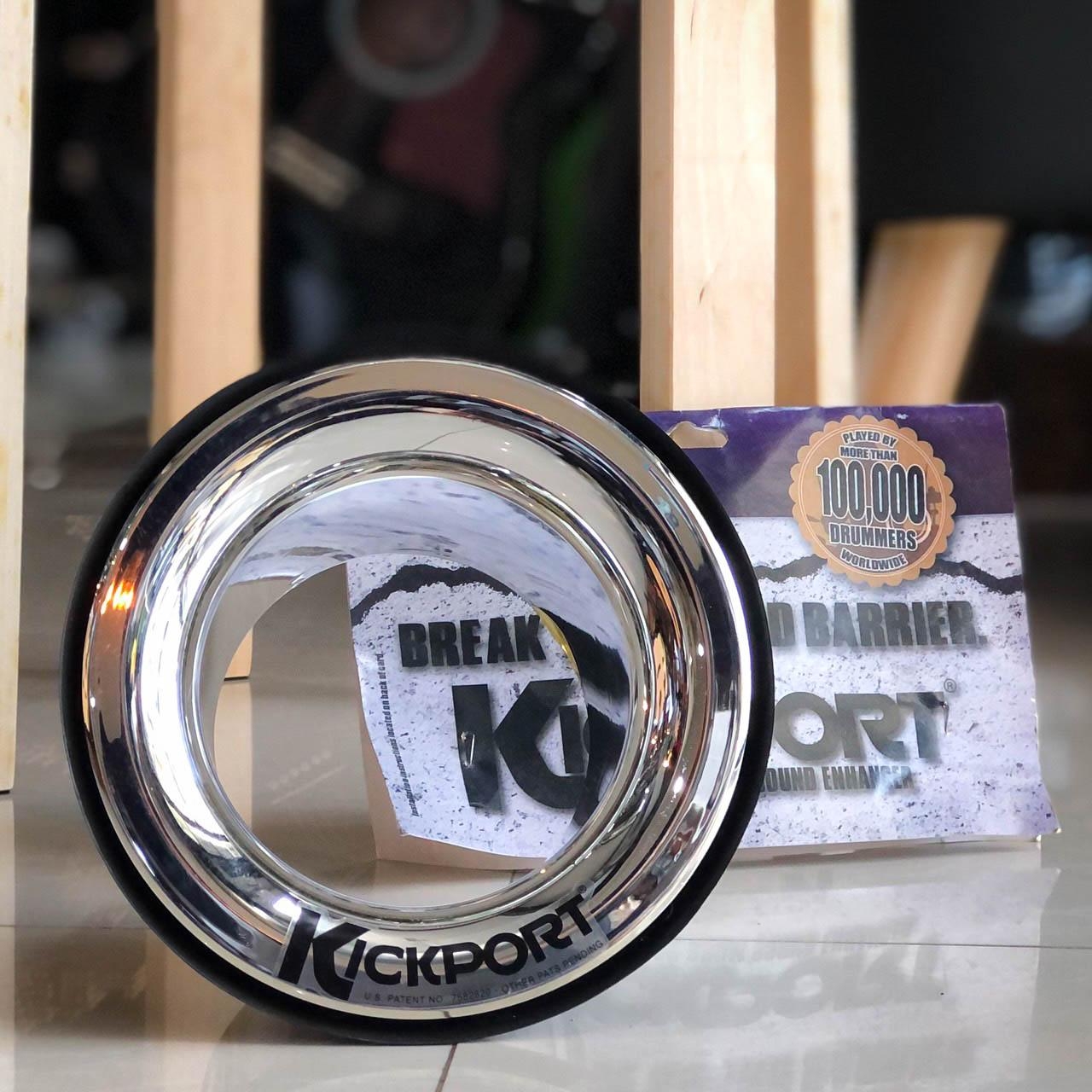 [ พร้อมส่ง ] 🔰Kickport USA. Bass drum sound enhancer kick ช่วยให้เสียงของกระเดื่องลึกขึ้น หนาขึ้น อ้วนขึ้น มี 2 สี ให้เลือก สีขาว สีเงิน