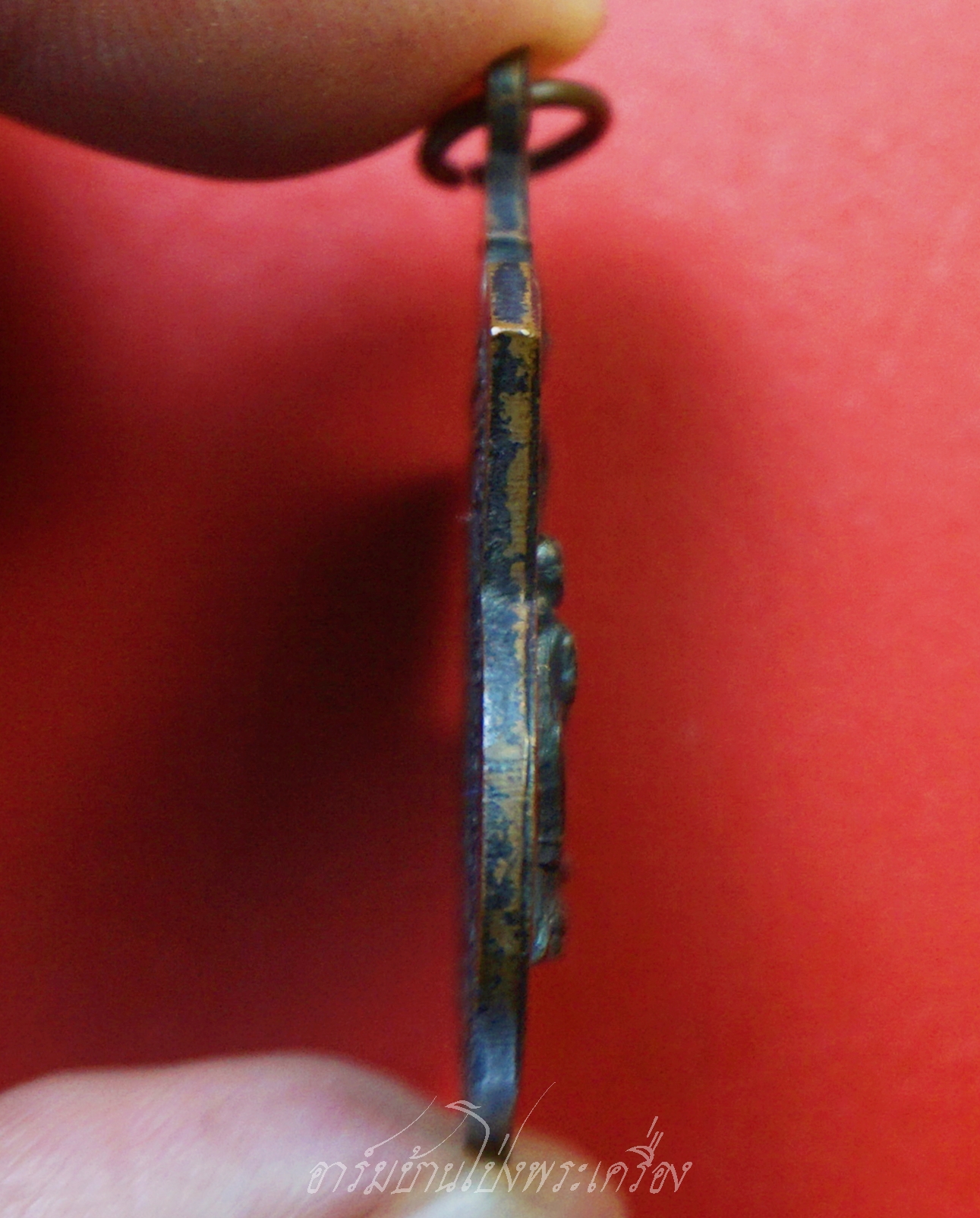 หลวงพ่อดำ วัดเวียงคอย จ.เพชรบุรี ปี๒๕๑๘ เนื้อทองแดงรมดำ(องค์ที่1)