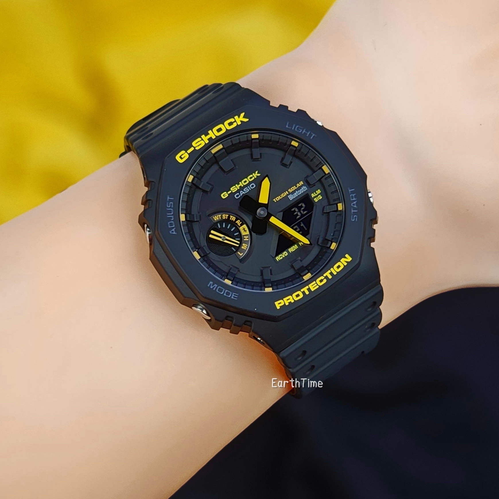GA-B2100CY-1A l Caution Yellow Series l G-Shock