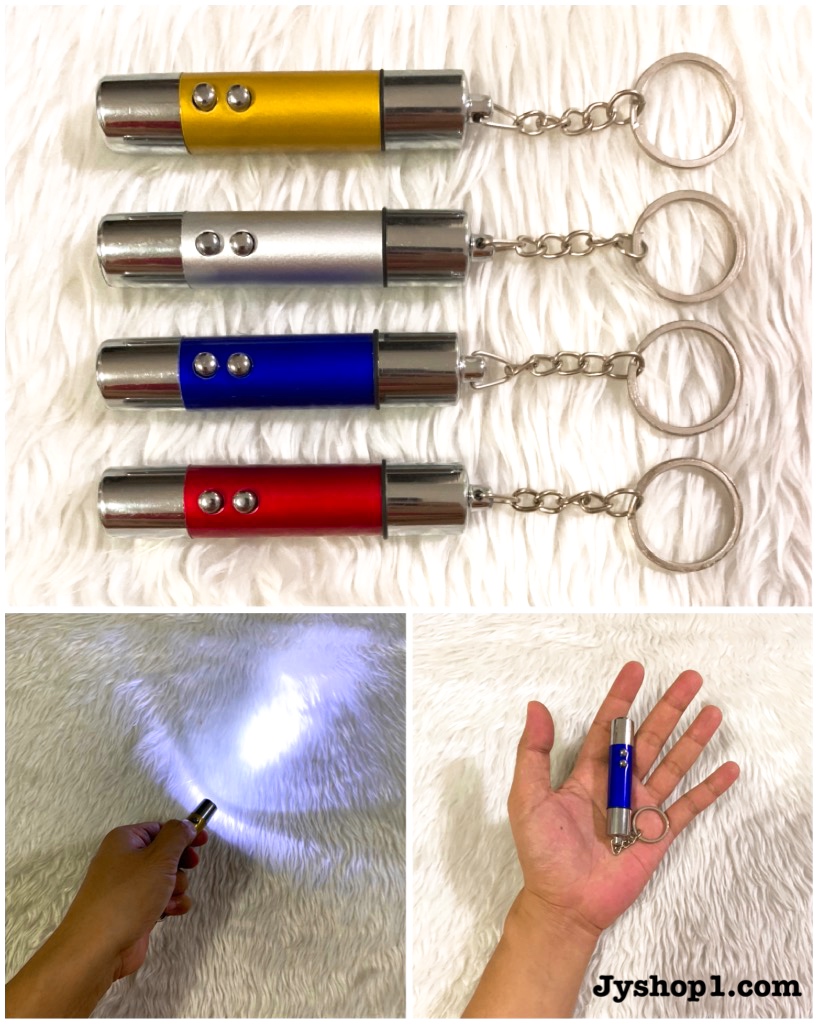 พวงกุญแจไฟฉาย แบบช็อต Shocking Light