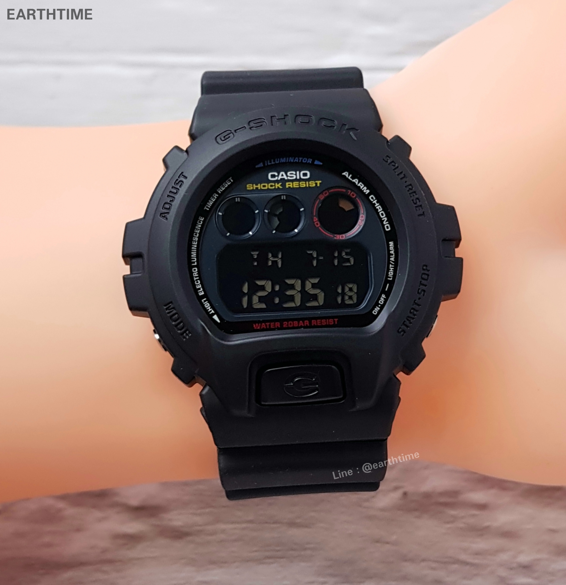G-Shock Black x Neon Series ของใหม่แท้100% DW-6900BMC-1DR