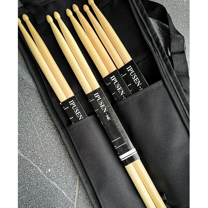ไม้กลอง IPUSEN ขนาด 7A 5A ไม้ตีกลองชุด น้ำหนักดี จับถนัดมือ ไม้ตีกลอง - ราคา/คู่