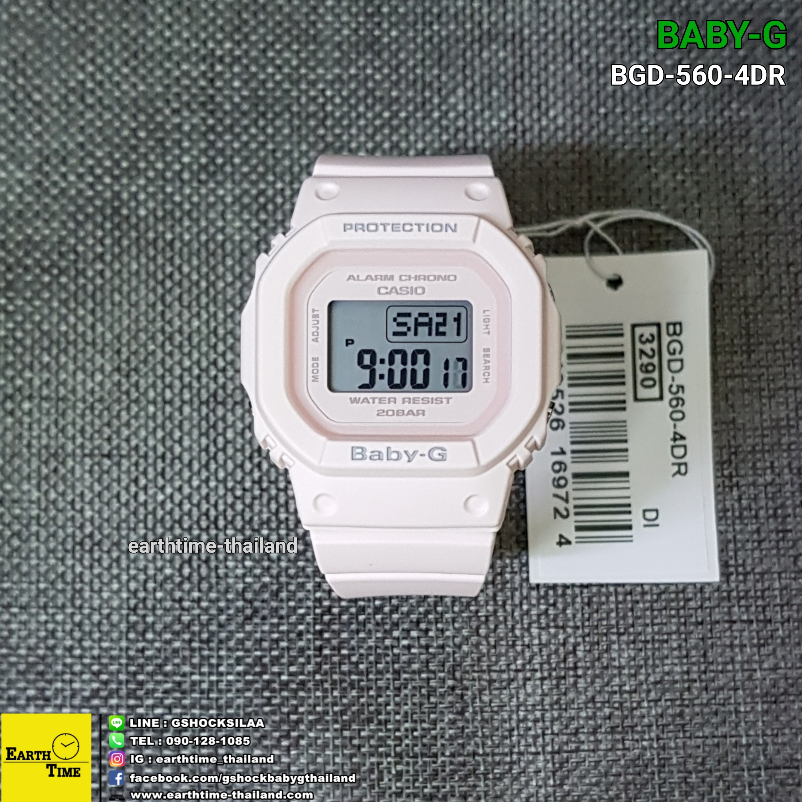 Baby-G BGD-560 Series ของใหม่แท้100% รับประกัน 1 ปี รุ่น BGD-560-4