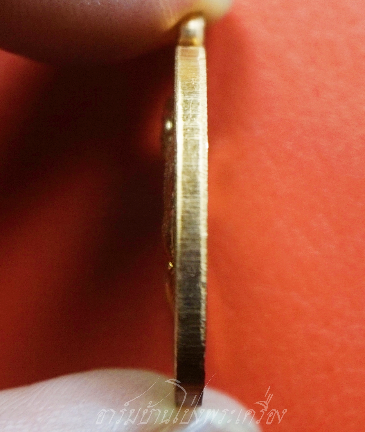 หลวงปู่หมุน วัดบ้านจาน รุ่นสร้างศาลา บูชาครู ปี๒๕๖๑ เนื้อทองแดง(องค์ที่1)