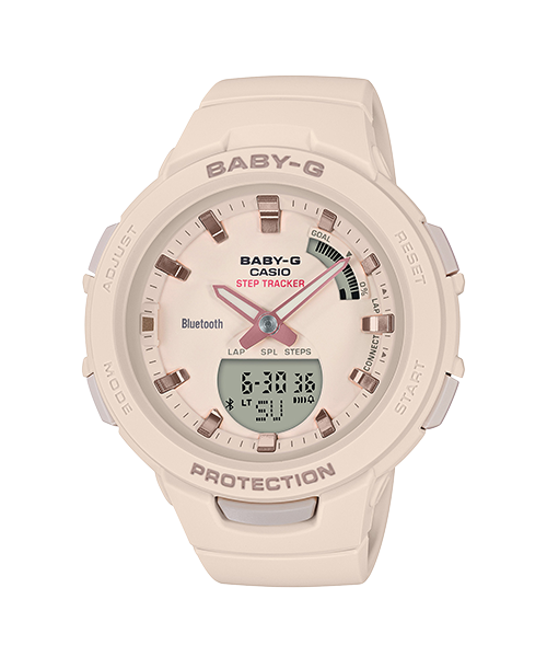 Baby-G Step Tracker and Bluetooth ของใหม่แท้100% รับประกัน 1 ปี รุ่น BSA-B100-4A1