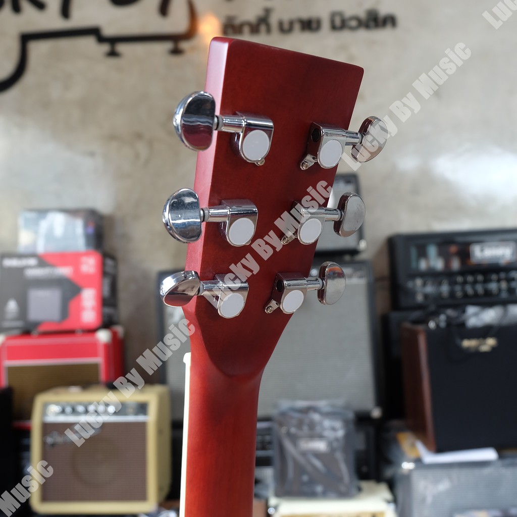 กีต้าร์โปร่ง Mady รุ่น MD-41 ขนาด 41นิ้ว สีไม้ ฟรี ปิ๊ก 2 อัน / ใบคอร์ด / ประแจ มีบริการเก็บเงินปลายทาง