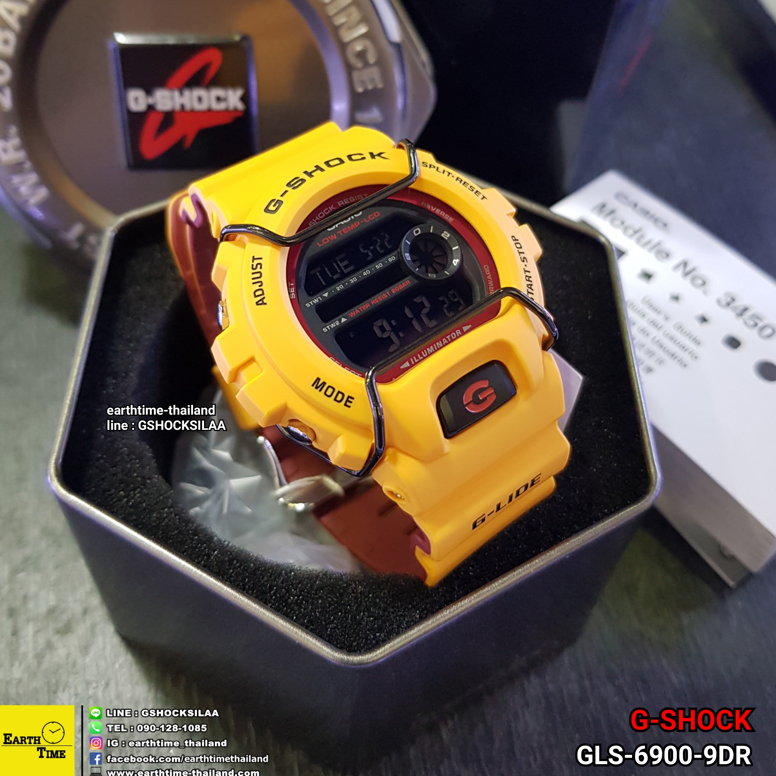 G-Shock ของใหม่แท้100% รับประกัน 1 ปี GLS-6900-9DR