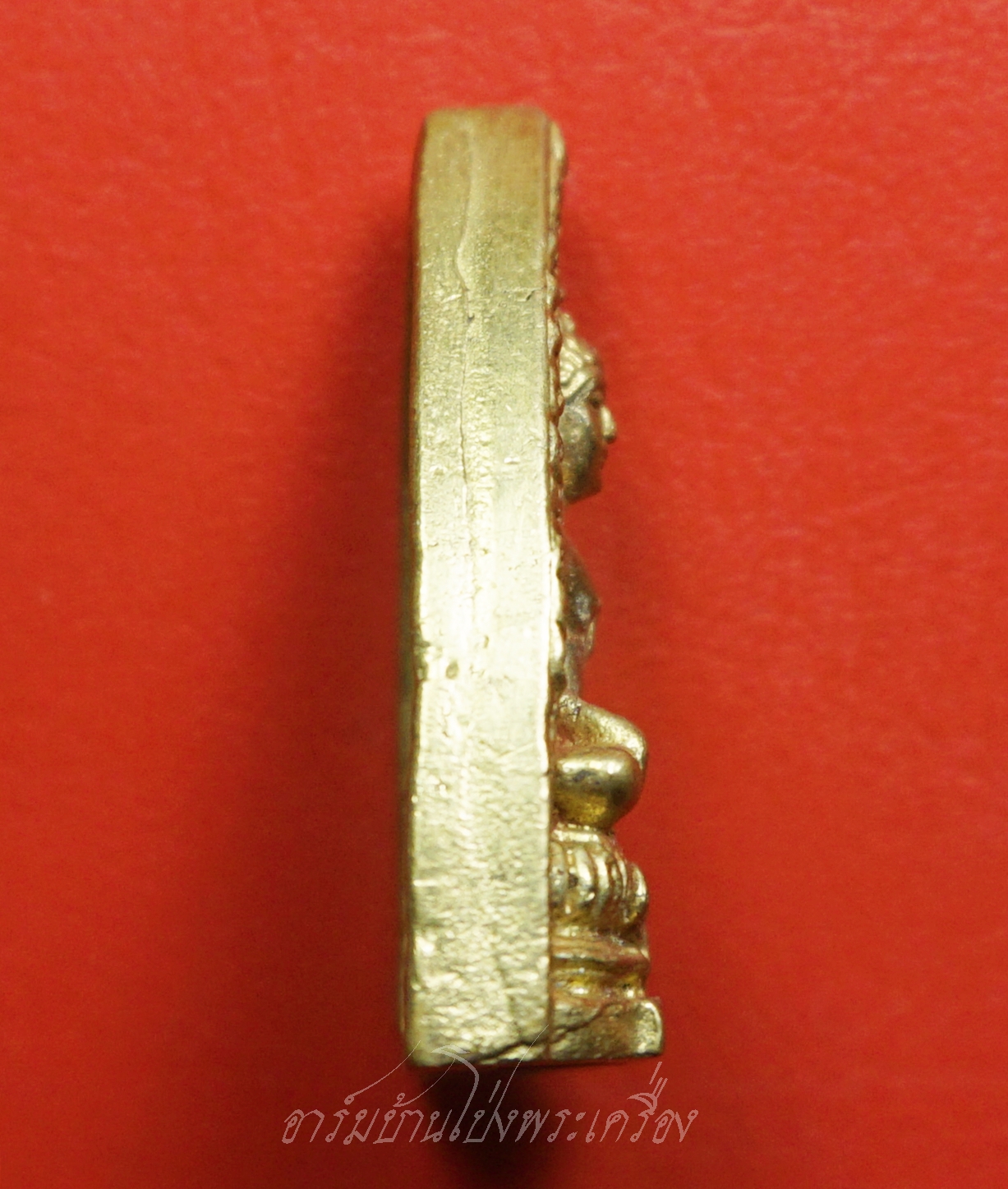 พระพุทธโคดม หลวงพ่อขอม วัดไผ่โรงวัว ปี๒๕๑๔ เหรียญหล่อ เนื้อฝาบาตร(องค์ที่1)