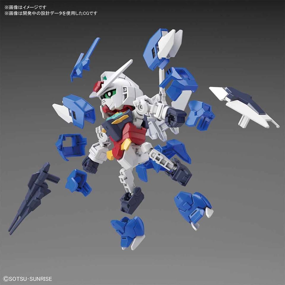 (Bandai) SD GUNDAM CROSS SILHOUETTE SDCS Earthree Gundam