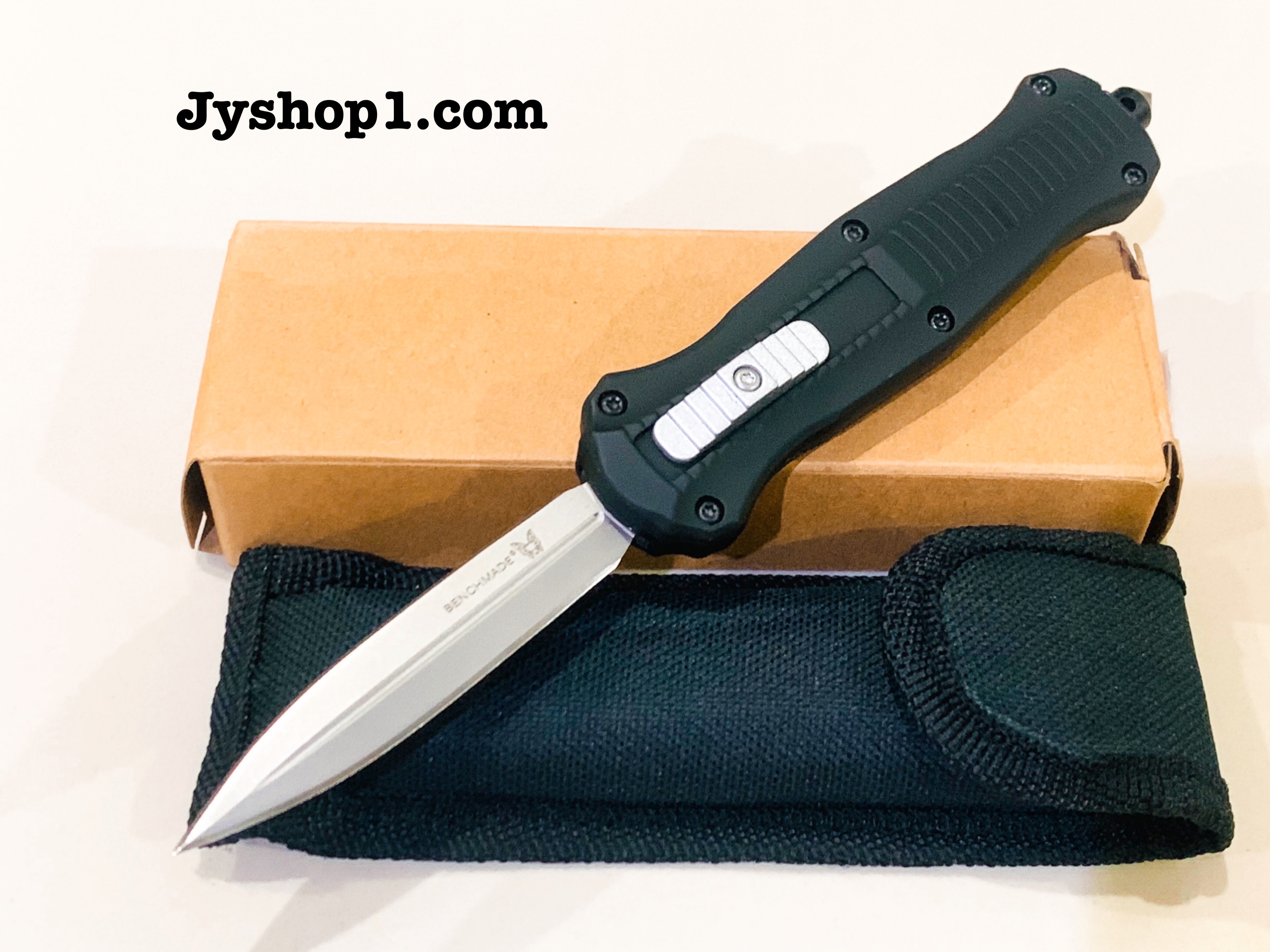 มีดสปริงตรง มีดพก Benchmade Mchenry พร้อมส่ง ราคาถูก