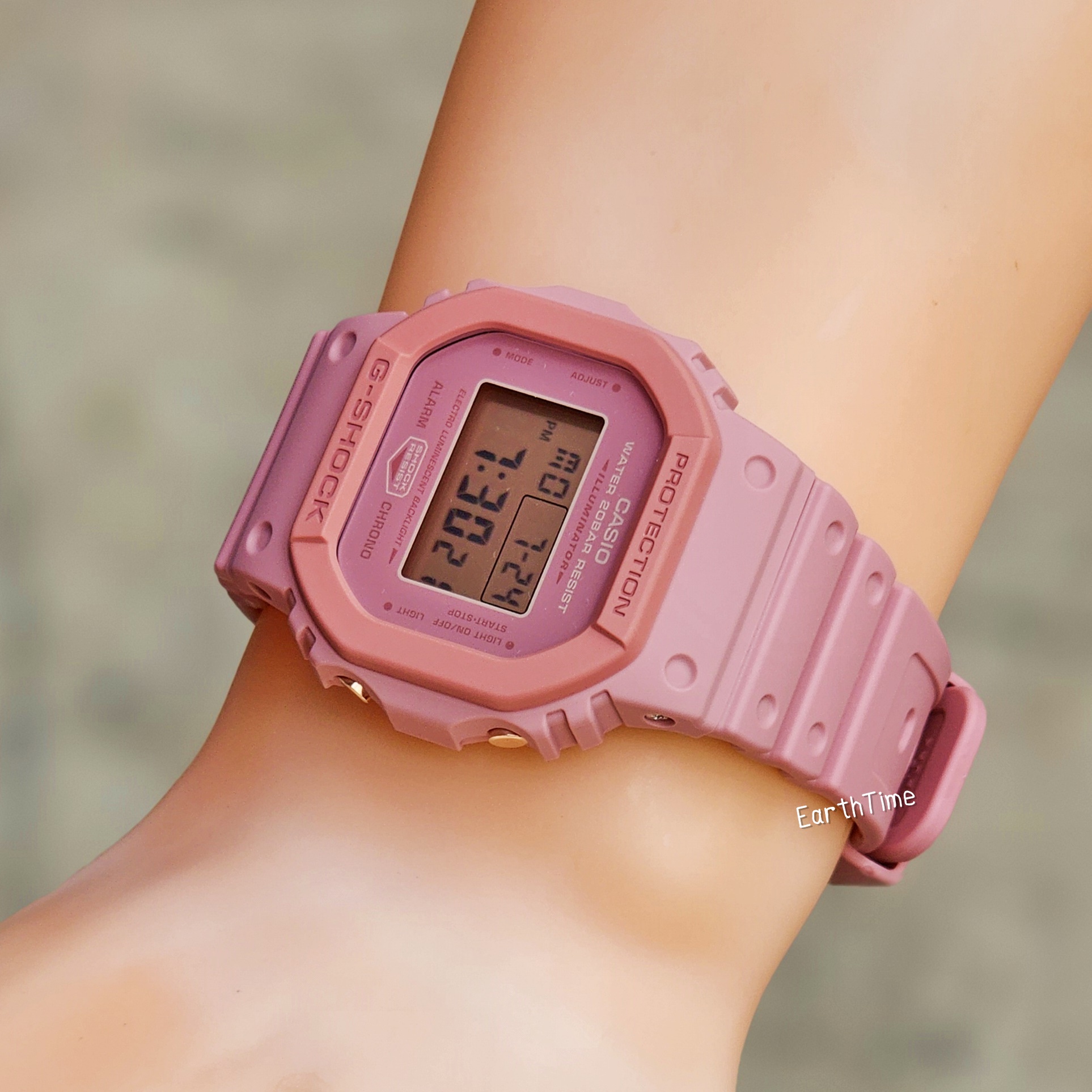 DW-5610SL-4A4 l Pink G-Shock series for spring and summer l G-SHOCK
