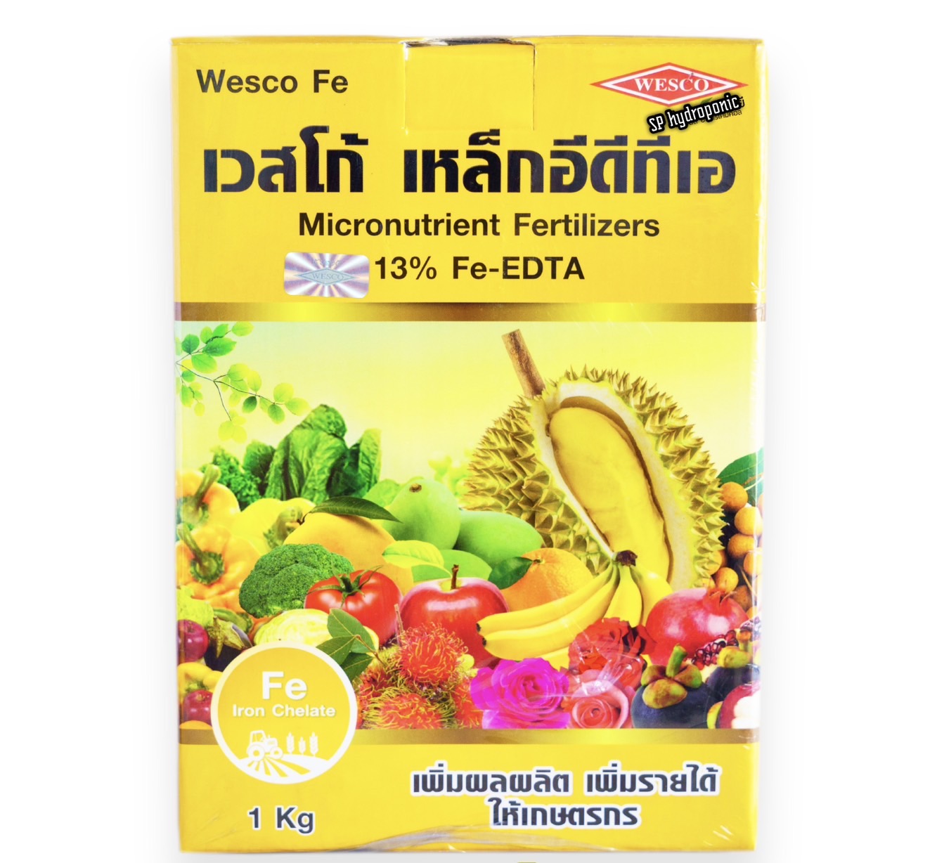 เวสโก้ เหล็กอีดีทีเอ 13.2 % บรรจุกล่อง 1 ก.ก.