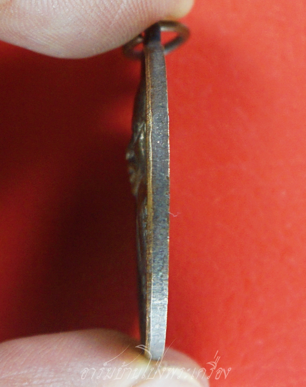 พระครูวาปีวรคุณ(หลวงพ่อนิตย์) วัดวาปีสุทธาวาส จ.ราชบุรี ๙๙๙ เนื้อทองแดงรมดำ(องค์ที่1)