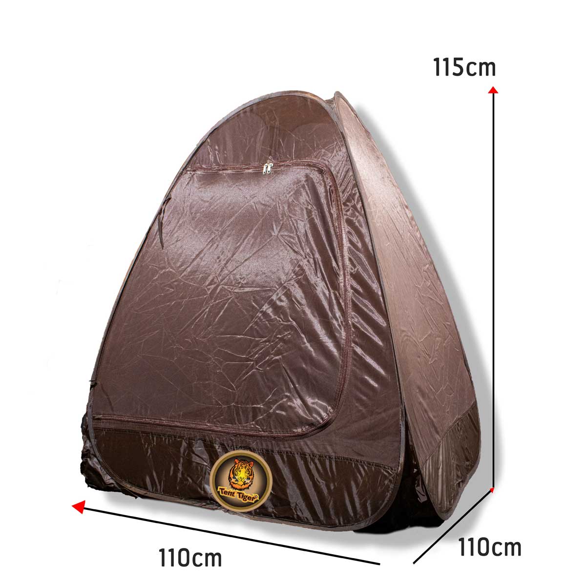 เต็นท์นั่งสมาธิ สีน้ำตาล รุ่น TM202