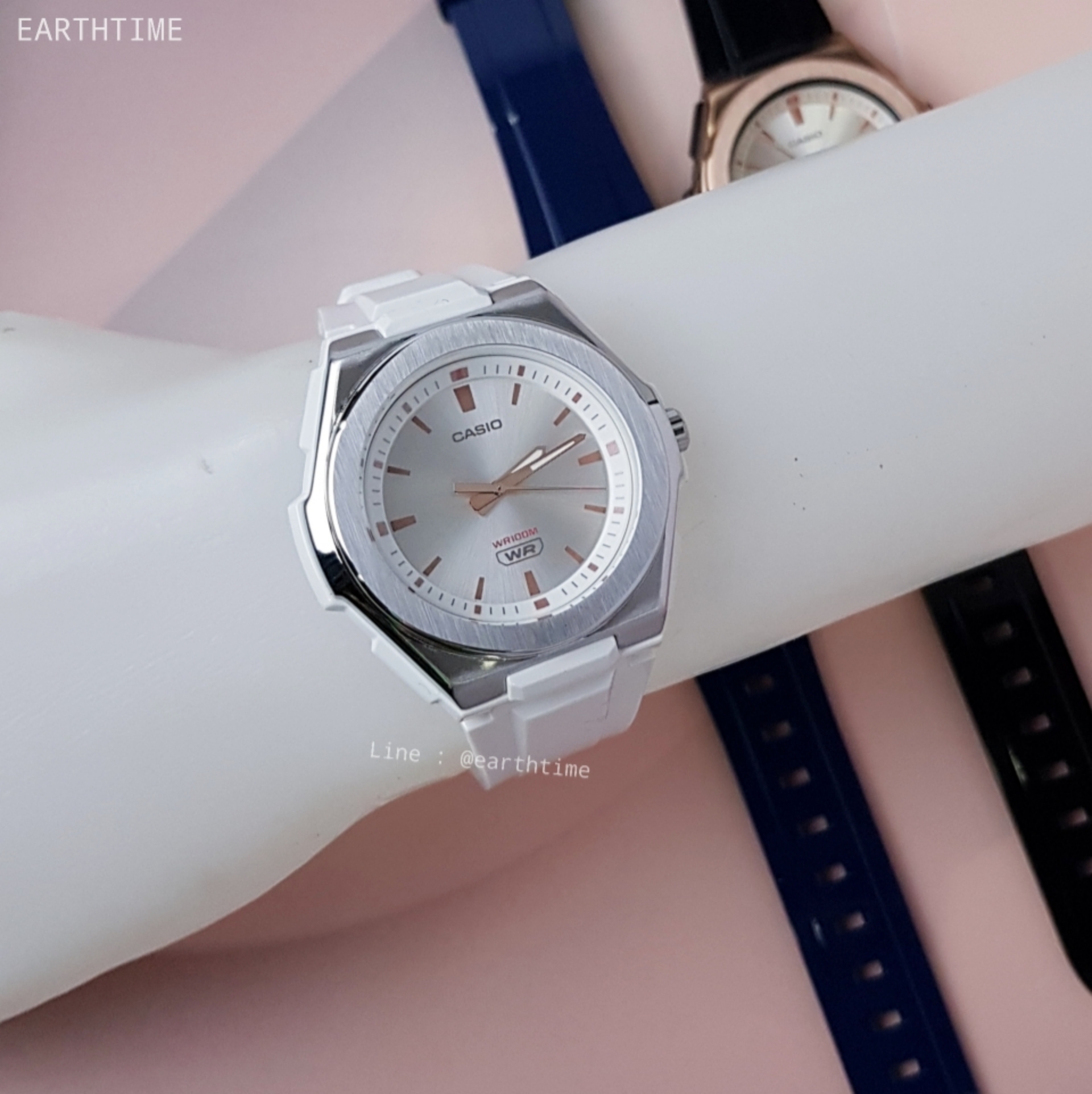 LWA-300H-7EV l CASIO สายเรซิ่น