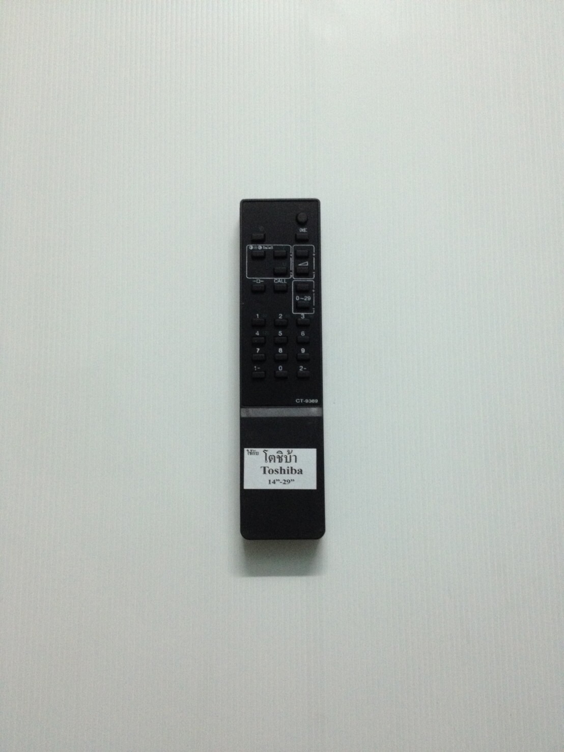 ​รีโมททีวีโตชิบ้าจอธรรมดา Toshiba 9369