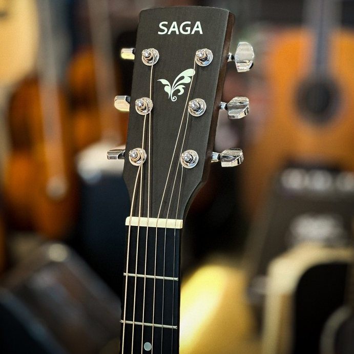 กีต้าร์โปร่ง Saga รุ่น SF-700R ขนาด 41 นิ้ว หน้าไม้แท้ พร้อมของแถมสุดคุ้ม ทัชชิ่งจับง่าย สบายมือ