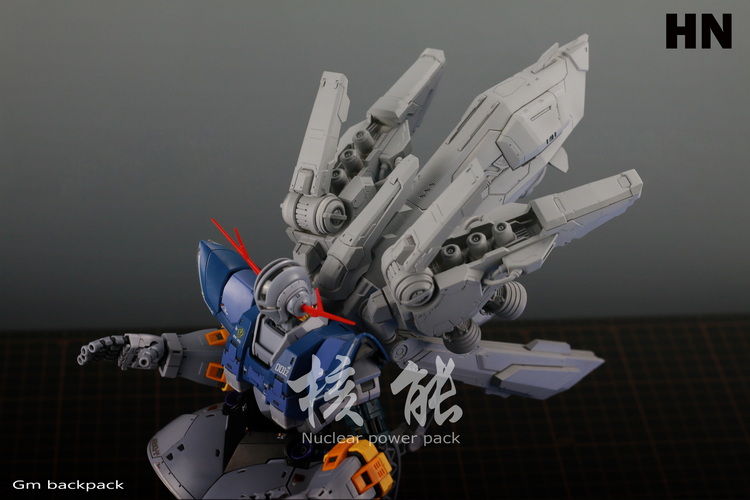 Preorder (HN model) Nuclear power pack for RG/Hg/MG
