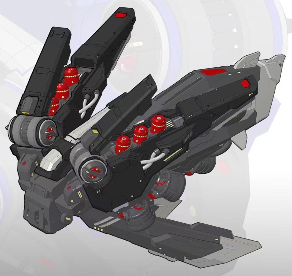 Preorder (HN model) Nuclear power pack for RG/Hg/MG