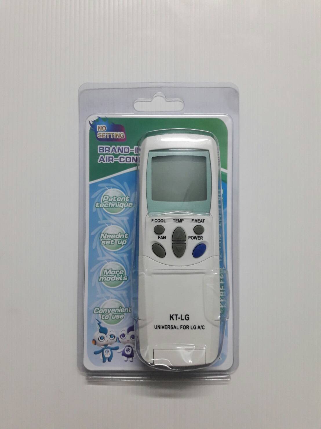 รีโมทแอร์ LG รวมใช้ได้ทุกรุ่น KT-LG