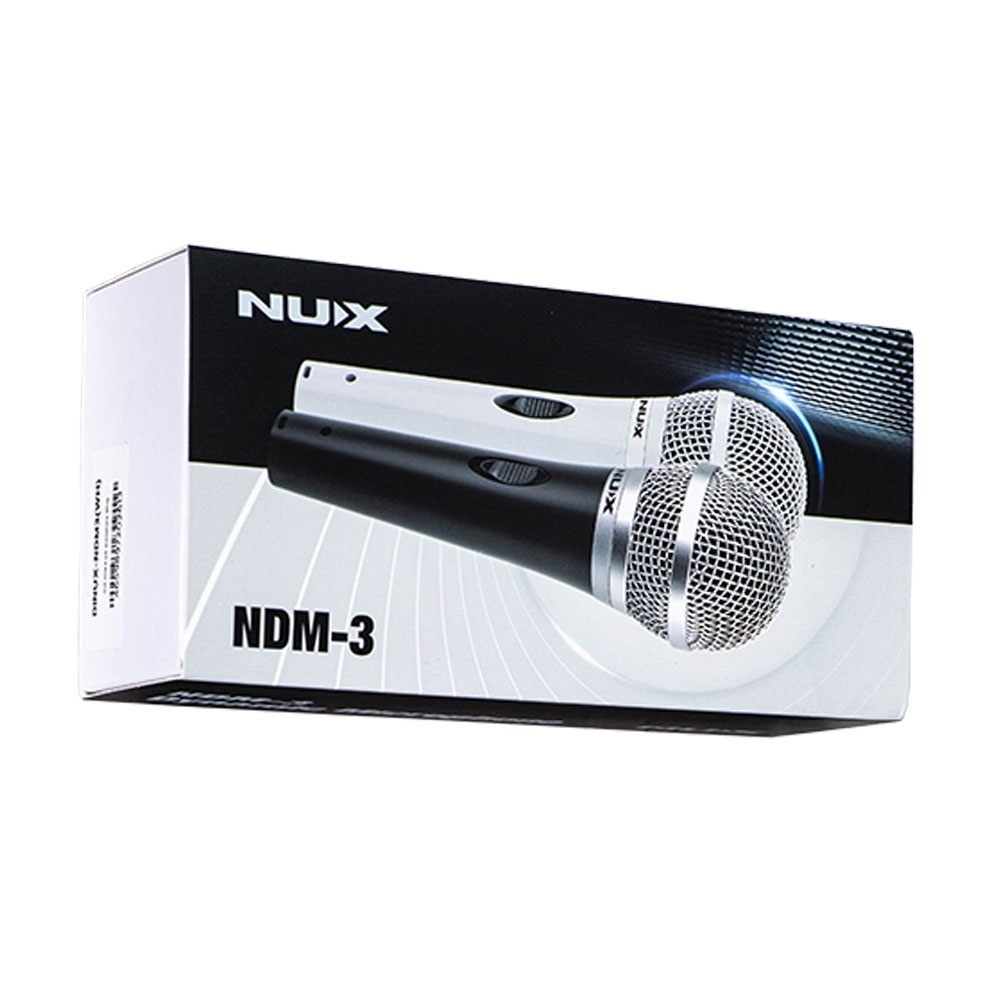 Dynamic Microphone "NUX NDM-3" ไมค์ร้องเพลง ไมค์พูด งานคุณภาพเสียงดี - สินค้าแท้ !! มีการรับประกันศูนย์ไทย