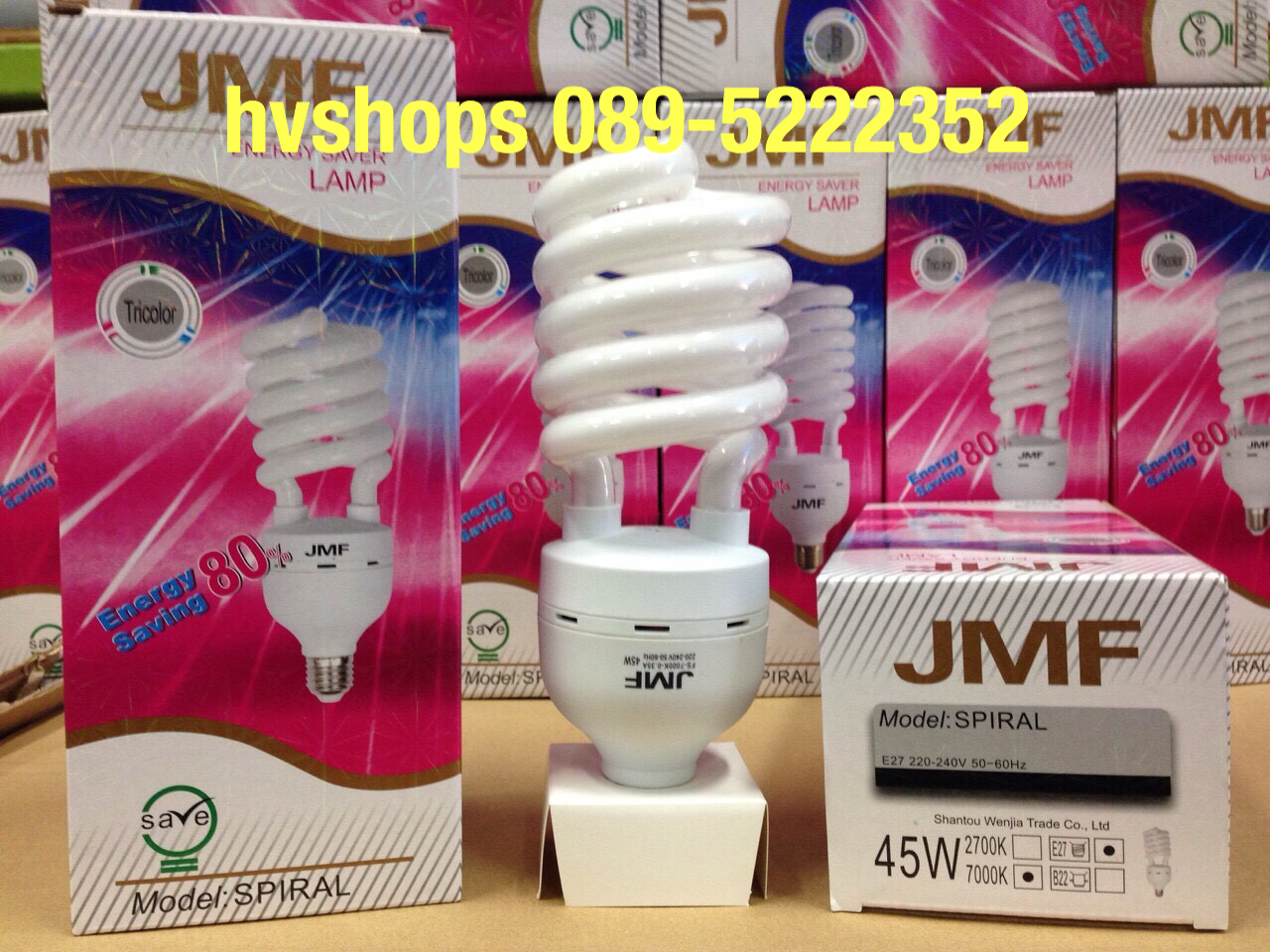 หลอดไฟ หลอดตะเกียบ JMF ขนาด 45W