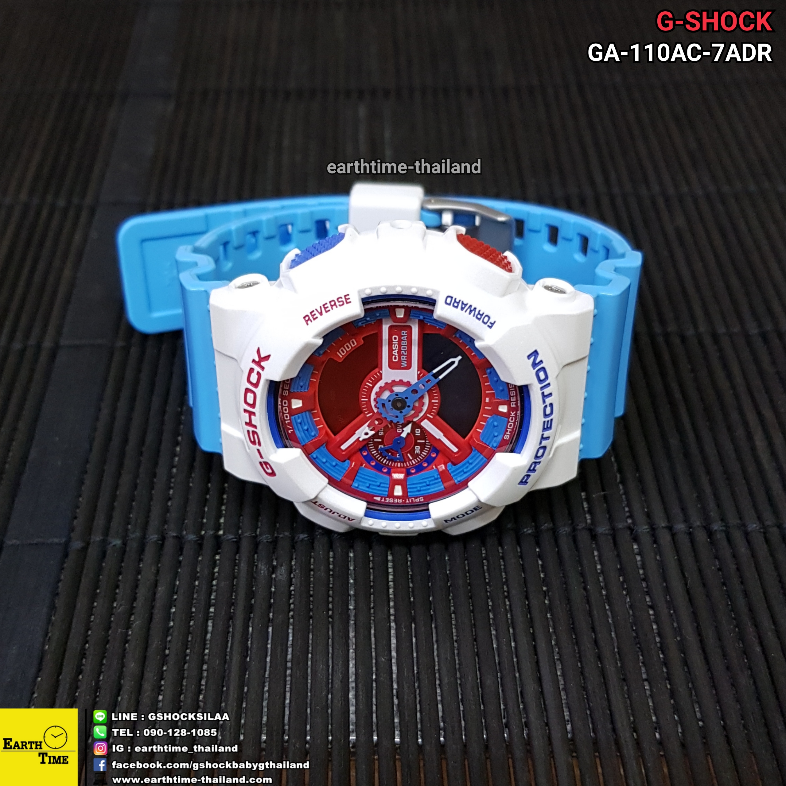 G-Shock ของใหม่แท้100% รับประกัน 1 ปี GA-110AC-7ADR