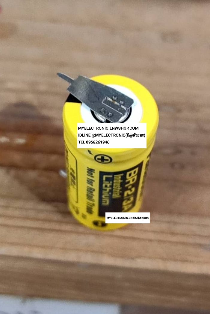 ขาย แบตเตอรี่ BR-2/3A , BR2/3A , BATTERRY LITHIUM PANASONIC ถ่าน ลิเทียม ยี่ห้อ พานาโซนิค BR2/3A ราคา ตัวละ . บาท